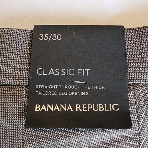 BANANA REPUBLIC, Women Classic Fit Pant, Size 35/30, NWT 97% Wool - Picture 4 of 11